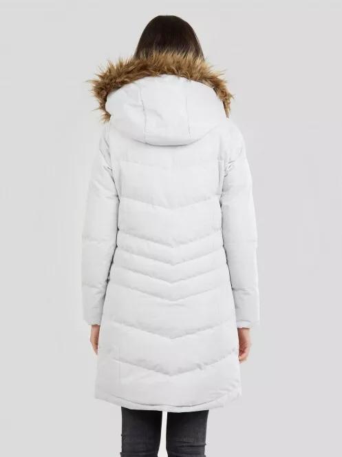 Fundango Puppis Padded Jacket damen wintermantel grau 3