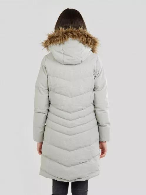 Fundango Puppis Padded Jacket damen wintermantel grau 3