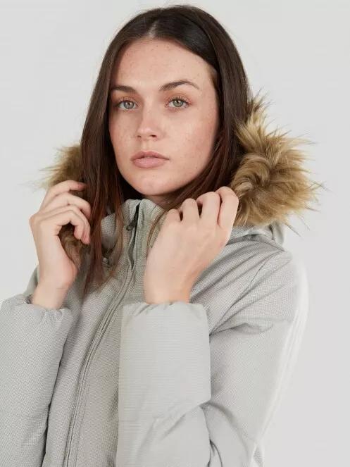 Fundango Puppis Padded Jacket damen wintermantel grau 4