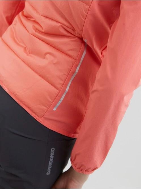 Fundango Mina Hybrid jacket damen softshelljacken orange 3