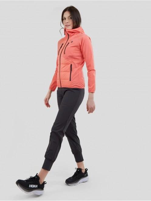 Fundango Mina Hybrid jacket damen softshelljacken orange 4