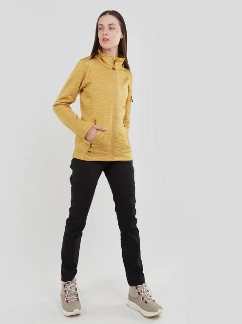 Fundango Antila Fleece Jacket damen fleecepullover gelb 4