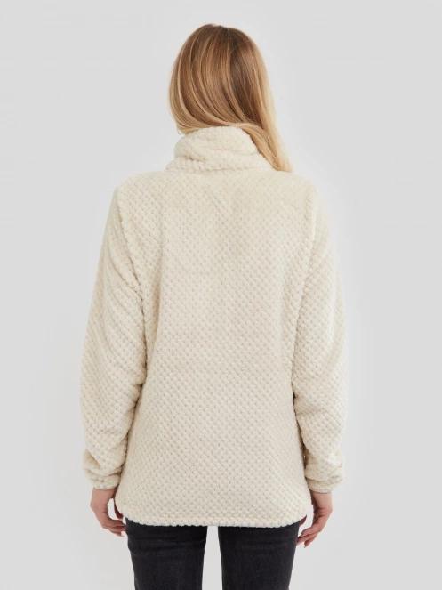 Fundango Shiren Fleece Jacket damen fleecepullover sand 4
