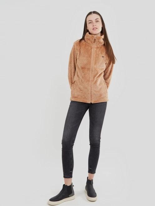 Fundango Shiren Fleece Jacket damen fleecepullover oliv 4