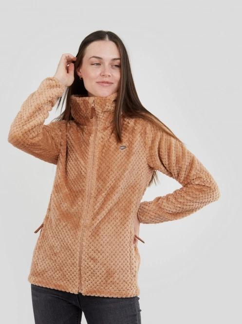 Fundango Shiren Fleece Jacket damen fleecepullover oliv 5