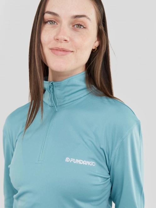 Fundango Yade Baselayer damen funktionsshirt blau 5