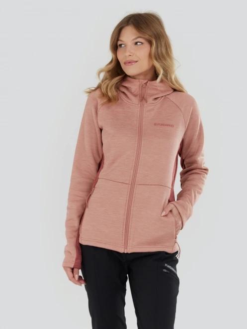 Fundango Alita Fleece Jacket damen fleecepullover rosa 4