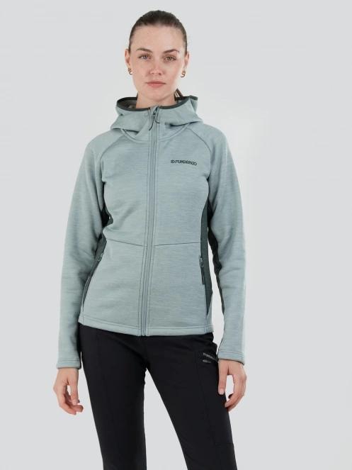 Fundango Alita Fleece Jacket damen fleecepullover grün 2