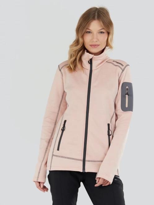 Fundango Antila Fleece Jacket damen fleecepullover rosa 2