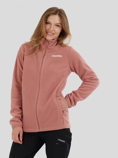 Fundango Serena Fleece Jacket damen fleecepullover rosa 2
