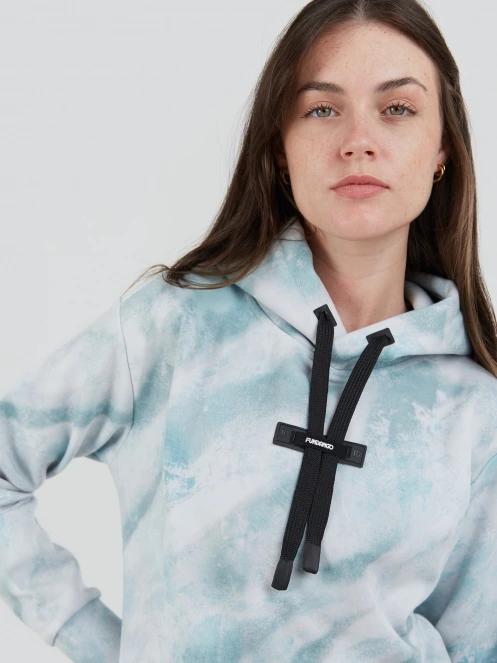Fundango Challenger Pullover damen kapuzenpullover hellblau 4