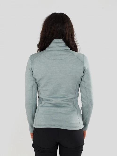 Fundango Antilles Melange Jacket damen fleecepullover grün 3