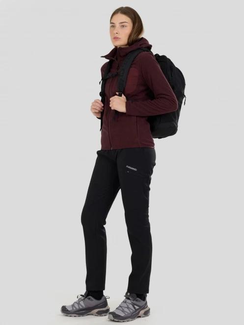 Fundango Nigata Full Zip Hoodie damen hybrid-midlayer lila 4