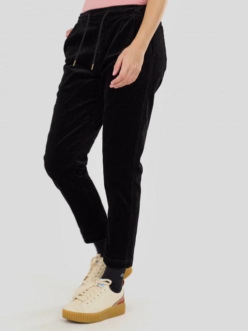 Fundango Lorna Corduroy Pants damen lange hosen Schwarz 4