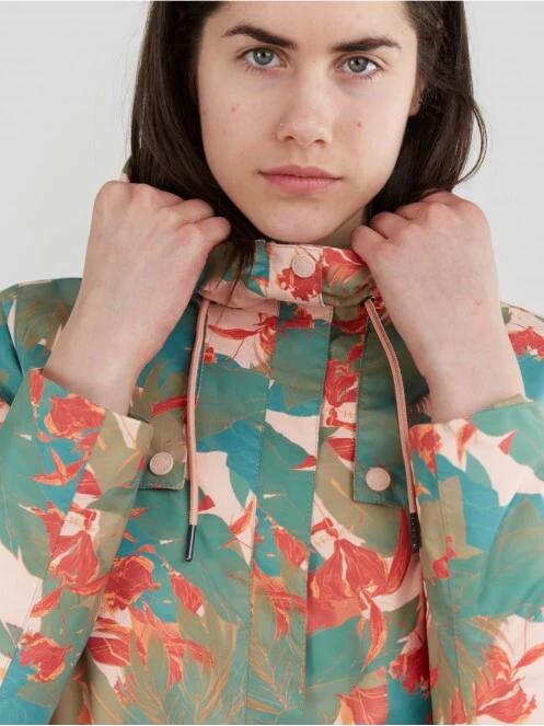 Fundango Regina Waterproof Trench Jacket damen regenmantel rosa 4