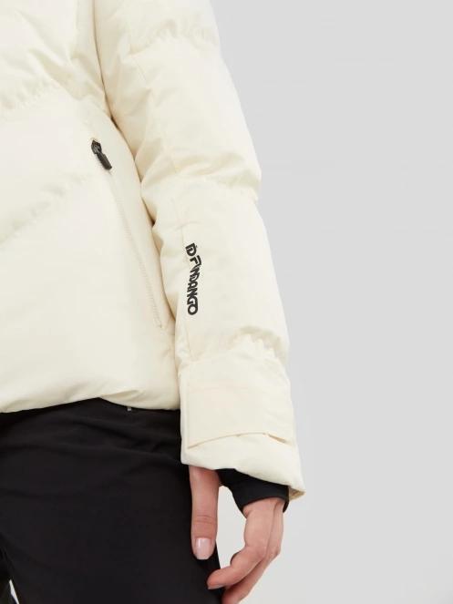 Fundango Elyra Fur Padded Jacket damen gesteppt skijacke weiß 9