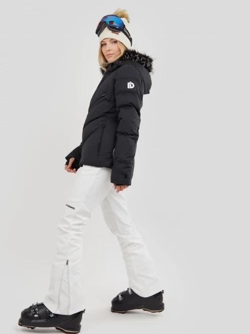 Fundango Elyra Fur Padded Jacket damen gesteppt skijacke Schwarz 4