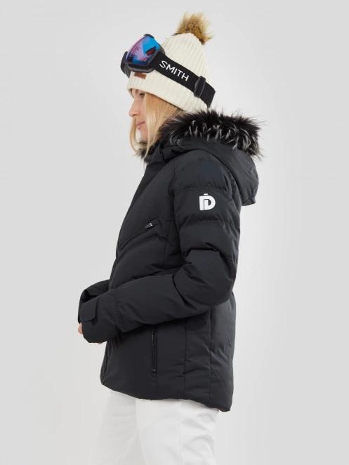Fundango Elyra Fur Padded Jacket damen gesteppt skijacke Schwarz 6