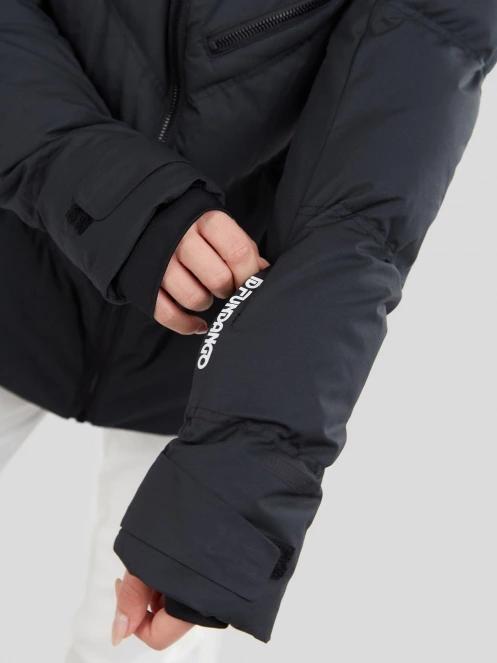 Fundango Elyra Fur Padded Jacket damen gesteppt skijacke Schwarz 9