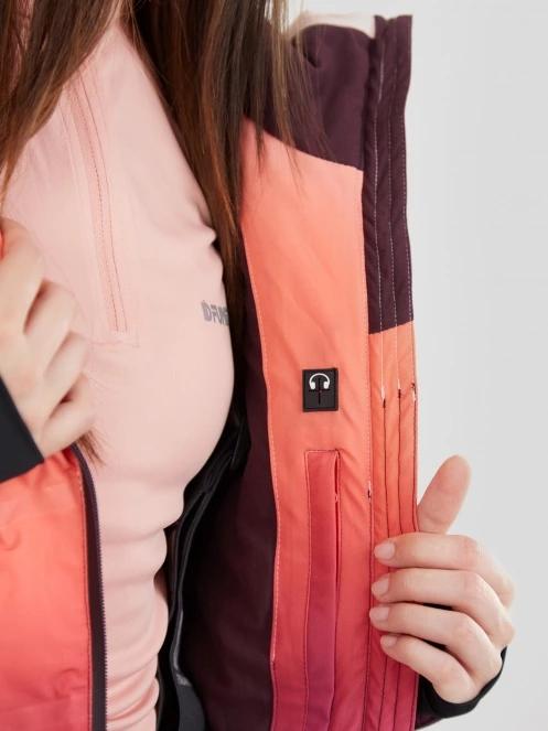 Fundango Pumila Padded Jacket damen skijacke rot 10