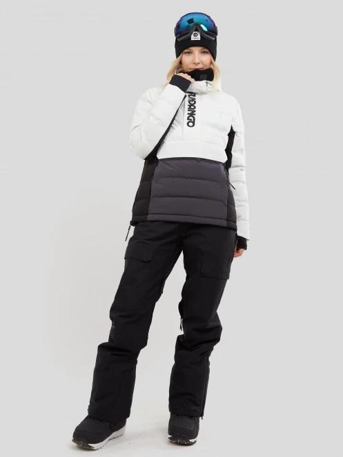 Fundango Everett Padded Anorak damen gesteppt skijacke weiß 4