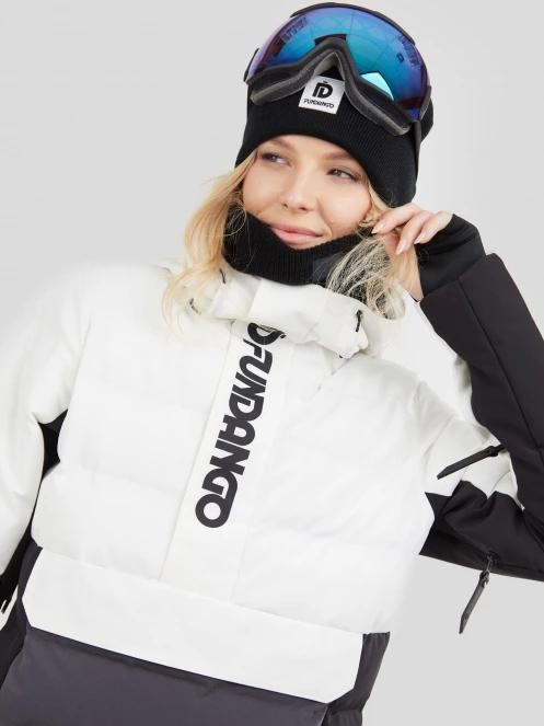 Fundango Everett Padded Anorak damen gesteppt skijacke weiß 6