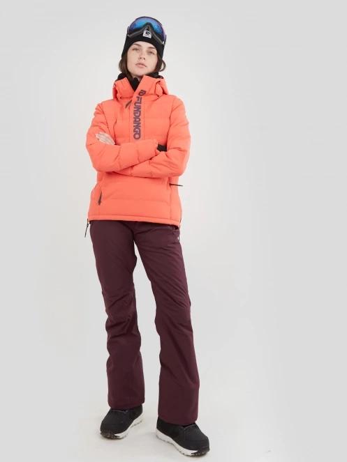 Fundango Everett Padded Anorak damen gesteppt skijacke rot 4