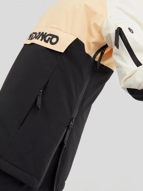 Fundango Birch Logo Anorak damen skijacke gelb 8
