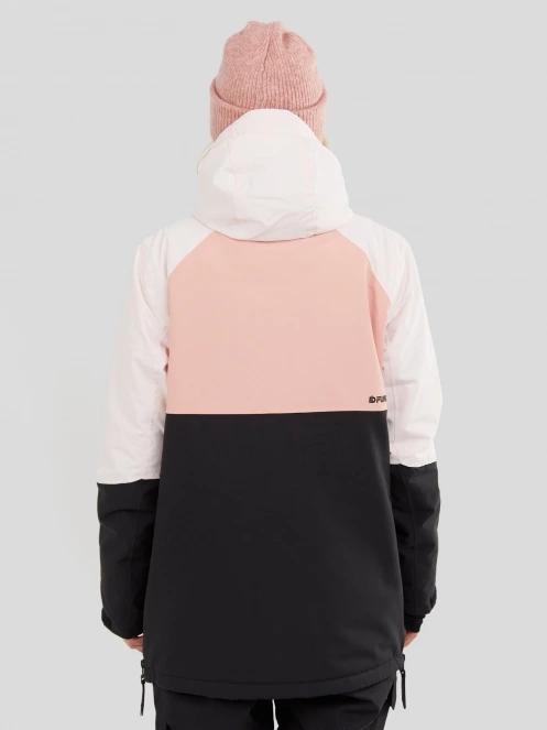 Fundango Birch Logo Anorak damen skijacke rosa 3