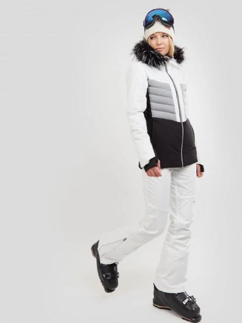 Fundango Salina Padded Jacket damen gesteppt skijacke weiß 5