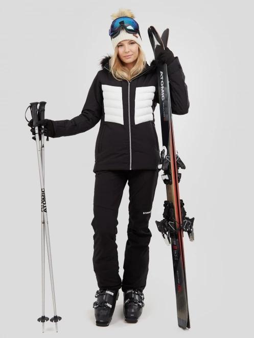 Fundango Salina Padded Jacket damen gesteppt skijacke Schwarz 5