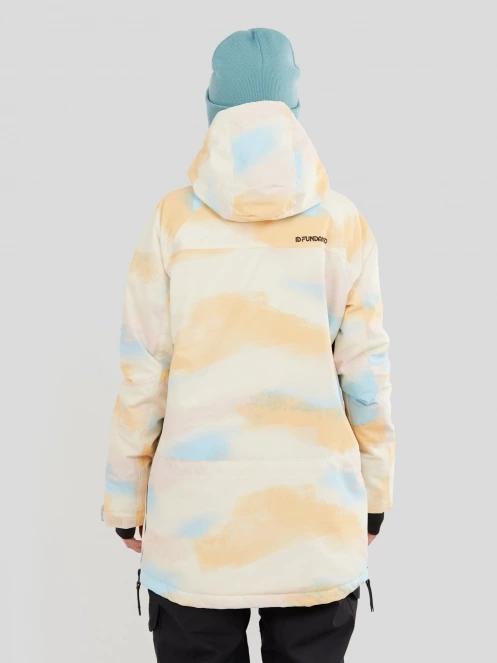 Fundango Hooper Anorak damen skijacke gelb 3
