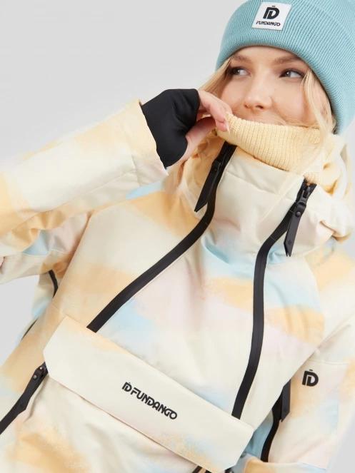 Fundango Hooper Anorak damen skijacke gelb 7