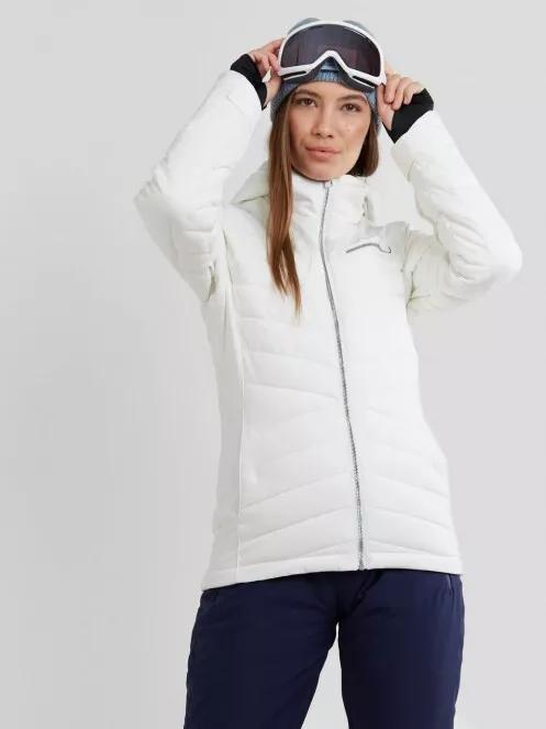 Fundango Punch Padded Jacket damen gesteppt skijacke weiß 2