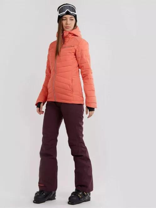 Fundango Punch Padded Jacket damen gesteppt skijacke rot 4