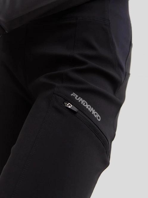 Fundango Delilah Windblock Leggings damen leggings Schwarz 5