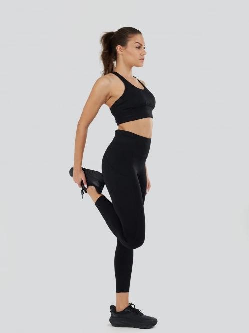 Fundango Fade Leggings damen sporthose Schwarz 4