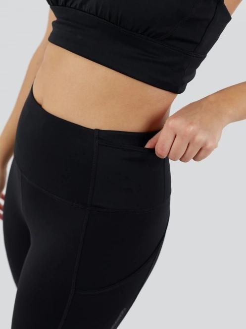 Fundango Fade Leggings damen sporthose Schwarz 5