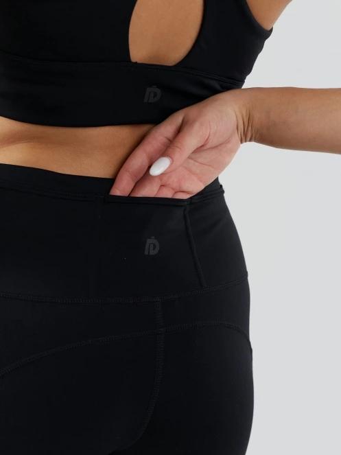 Fundango Fade Leggings damen sporthose Schwarz 7