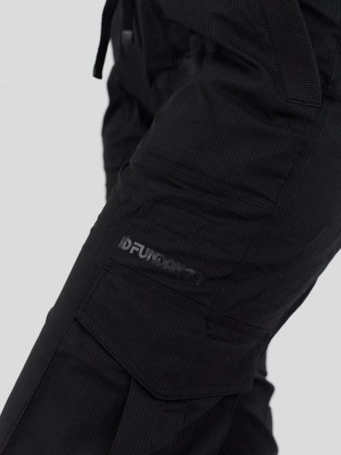 Fundango Finley Cargo Pants damen trekkinghosen Schwarz 7