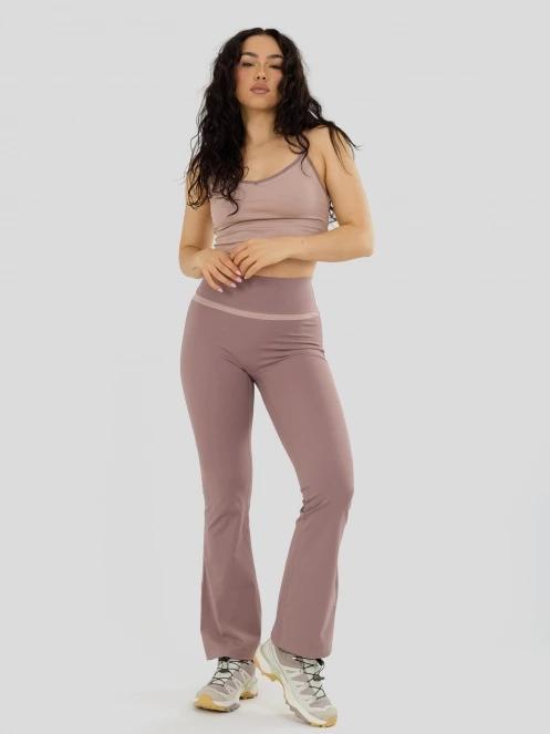 Fundango Flare Leggings damen leggings braun 4