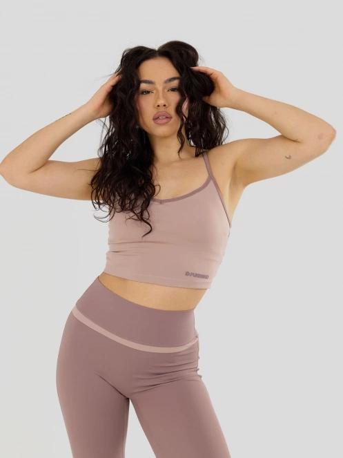 Fundango Aero Crop Top damen crop-top rosa 2