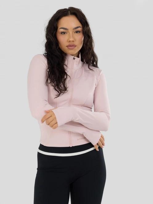 Fundango Flop Zip Up Top damen langarm sport t-shirt rosa 7