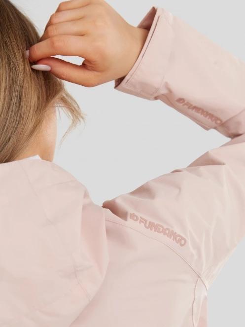Fundango Piora Waterproof Jacket damen regenmantel rosa 9