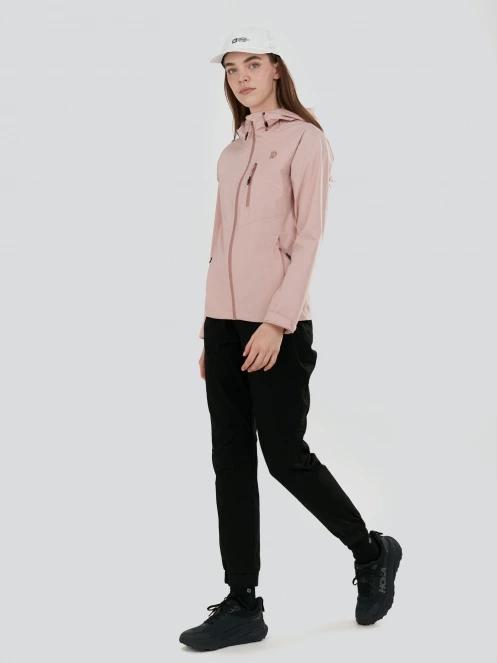 Fundango Piora Waterproof Jacket damen regenmantel rosa 4