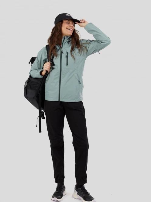 Fundango Piora Waterproof Jacket damen regenmantel grün 5