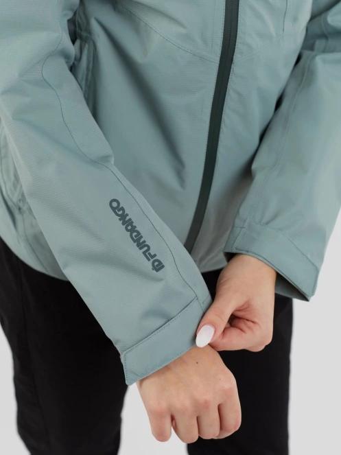 Fundango Piora Waterproof Jacket damen regenmantel grün 7