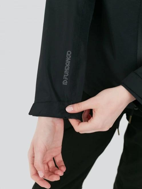 Fundango Piora Waterproof Jacket damen regenmantel Schwarz 8