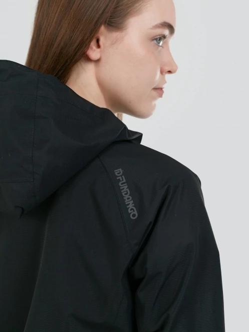 Fundango Piora Waterproof Jacket damen regenmantel Schwarz 9