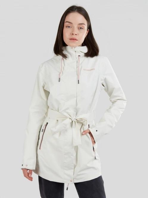 Fundango Regina Waterproof Trench Jacket damen regenmantel sand 2